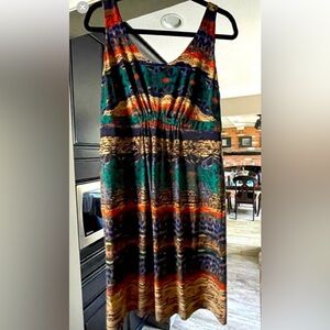 SOMA like new dress size L- SO SOFT ! Does not wrinkle !!- like new condition